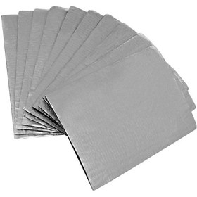 Resim Suntek 10 Parça Araba Ses Isı Yalıtım Mat Sönümleme Levhası 25cmx18,5cm 
