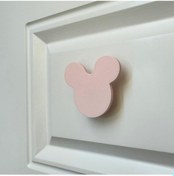 Resim Pomerol Pembe Mouse Dolap Kulpu- Çocuk Odası, Mutfak Ve Banyo İçin Modern, Şık Ve Dayanıklı Mobilya Kulp, Hd 