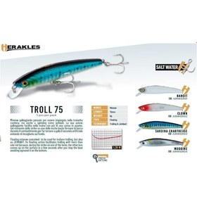Resim Herakles Troll 75mm 6gr Suni Yem 