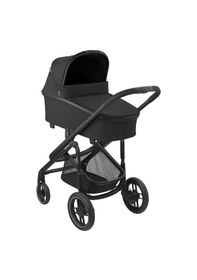 Resim Maxi Cosi Plaza+ Ekstra Portbebeli Seyahat Sistem Olabilen Tek Elle Katlanabilen Doğumdan Itibaren Kullanılabilen Bebek Arabası Essential Black 