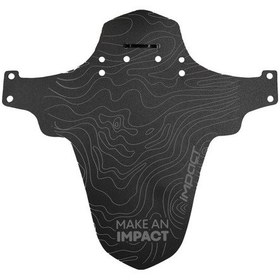 Resim İmpact Make An Bisiklet Çamurluk Mde-35 Gri Siyah 