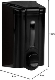 Resim Vialli S2B Sıvı Sabun Dispenseri Aparatı Siyah 500 ml 