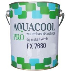 Resim Aqua Cool 1 Kg Parlak Dış Mekan Verniği (Q-7680/1) 