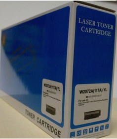 Resim HEX HP W2072A (117A) M150A/M178NW CİPLİ SARI TONER 700 SAY 