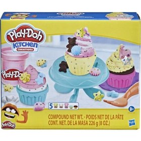 Resim Play-doh Eğlenceli Mutfağım Oyun Seti Confetti Cupcakes E7253-f2929 