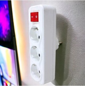 Resim İRHANLAR Kablosuz Priz Dinleme1 Cihazı 3 Lü Piriz Ev İşyeri Uzaktan Dinlemeli Bebek Hasta Bakıcı 