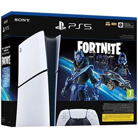 Resim Sony Playstation 5 Digital Oyun Konsolu Fortnite Bundle 