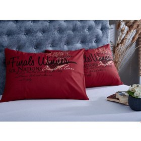 Resim Komfort Home Baskılı Pamuklu Silikon Yastık 800 G 50 x 70 Cm 2 Ad N11.235 