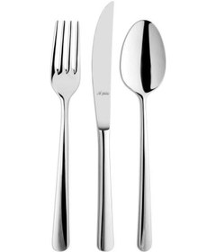 Resim Aryıldız Viole 84 Parça Çatal Bıçak Kaşık Takımı Gümüş 