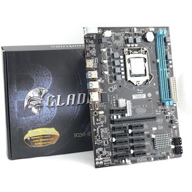 Resim Esonic Gladiators B250 Intel Celeron G3900 12 PCI 2133 MHz DDR4 Soket 1151 ATX Mining Anakart 