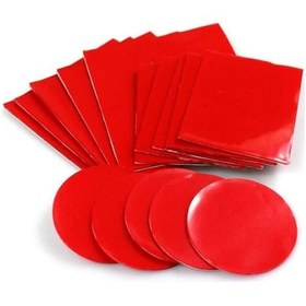 Resim Slikon Bant Çift Taraflı Gri Süper Güçlü Çivi Bant 5 Cm X 3 Cm 50 Adet 