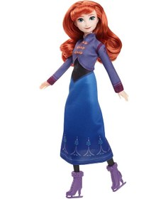 Resim Disney Karlar Ülkesi Buz Pateni Temalı Anna Bebek Jbg54 