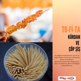 Resim To-Fi-Ta Çöp Şiş 20 cm 100'LÜ 