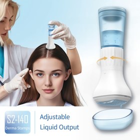 Resim Dr.pen Ayarlanabilir Derma Damga Mikro İğneler Rulosu - 0.25mm, Saç Derisi, Yüz ve Vücut Kullanımı İçin, Pil Gerekmez, Koku Yok, Tüm Açık Bej Tipleri, Günlük Cilt Bakım Aracı, Şık Tasarım, Hassas Dermatoloji, Dayanıklı Yapı 