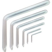 Resim Raf Altı L Ayak Beyaz Renk 2 Adet 13 19 Cm 