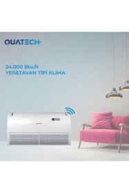 Resim QUATECH 24.000 Btu/h A++ Enerji Sınıfı R32 Yer&Tavan Tipi Inverter Klima 