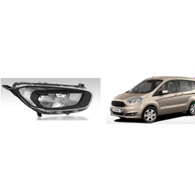 Resim AYFAR FAR SAĞ TRANSIT COURİER 14- MOTORLU SİYAH ÇERÇEVELİ 505922 