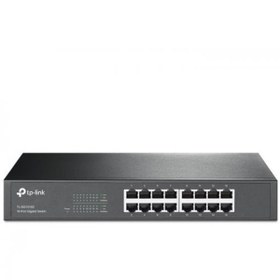 Resim TP-LINK 10/100/1000Mbps 16xPort Masaüstü Raf Tipi Metal Kasa Switch TL-SG1016D 