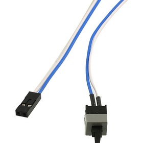 Resim Alfais 4466 Atx Anakart Kasa Içi Power Açma Kapama Buton Kablosu 