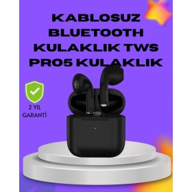 Resim MiraLive Tws Pro 5 - 3D Hd Ses Kalitesi ve Gelişmiş Ses Yalıtımı 
