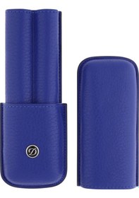 Resim S.t. Dupont Indigo Mavi 2li Kalem Kılıfı 7132 