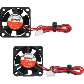 Resim 2 Adet Mini 12V Dc Fırçasız Soğutma Fanı 3010 3D Professional (Yurt Dışından) 