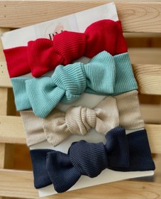 Resim Peri Masalı Kız Bebek/çocuk 4'lü Toka/ Bandana Set 