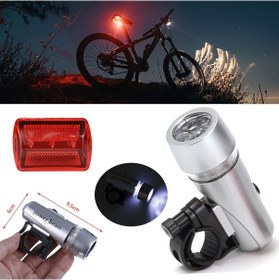 Resim Bisiklet Aydınlatma Seti Ön Ve Arka Gb013 