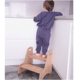 Resim AlfaCountry Mobilya Montessori Bebek & Çocuk Basamağı Güvenli ve Kullanışlı 