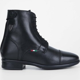 Resim Tattini Unisex Hakiki Deri Siyah Binici Botu 990 Beagle Bot Sıyah Siyah 