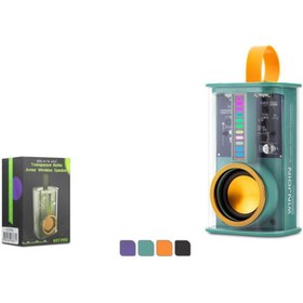 Resim NODAR Hadron K07PRO Yeşil Bluetooth Speaker 5W 102-61-47MM 