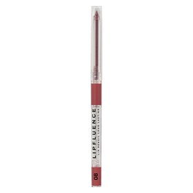 Resim Influence Beauty Automatic Lipfluence Dudak Kalemi 08 Coral Beige - Long-Lasting Matte Lip Liner 