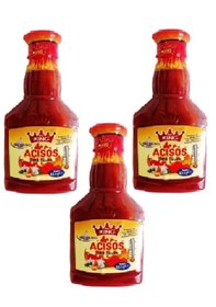 Resim 3 Adet Sarımsaklı Newking Acı Sos 333 Gram 3 Derece Acı 