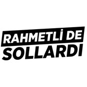 Resim habune Rahmetli De Sollardı Sticker 10 X 4 Cm 