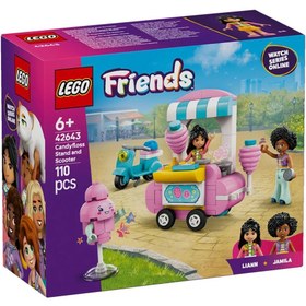 Resim 42643 Lego Friends Pamuk Şeker Standı 110 parça +6 yaş 