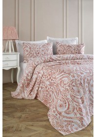 Resim Baskılı Pike Takımı Çift Kişilik Loop Kiremit Kiremit 