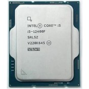 Resim Intel Core I5 12400F 18MB 6çekirdekli VGA Yok 1700P 65W Kutusuz+Fansız 