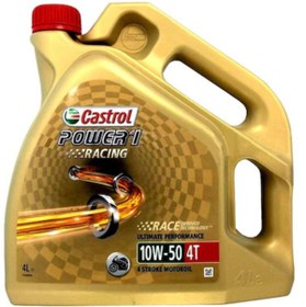 Resim Castrol Power 1 Racing 10w/50 4t Motosiklet Yağı 4 L 