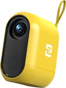 Resim ETOE Mini Projektör, Android 9.0, Prime Video Özellikli, 4p Ve 4d Çarpıklık Düzeltme 