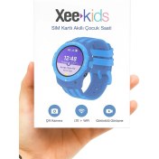 Resim Xee Kids 4g Lte Wi-Fi Destekli Sım Kartlı Akıllı Çocuk Saati – Görüntülü Görüşme, 2 Mp Kamera, Gps Takip, Suya Dayanıklı 