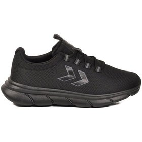 Resim Hummel Siyah-siyah Fileli Hafif Esnek Spor Ayakkabı 900899 Hml Tyro Iı | Unisex 
