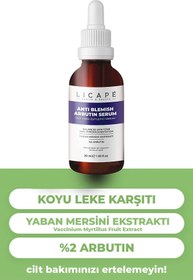Resim Licape Leke Karşıtı Cilt Tonu Dengeleyici %2 Arbutin Serum 30ml SKT İndirimi 