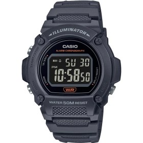 Resim Casio W-219h-8bvdf Erkek Kol Saati Gri 