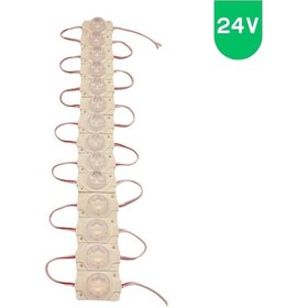 Resim 24 Volt 1.5 Watt Tek Lensli Günışığı 3030 Led Modül Ip65 10 Adet Modül 