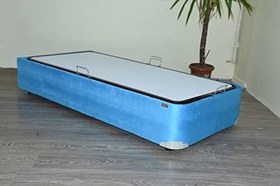Resim Baza 17501 Tay Tüy Turkuaz Silinir Kumaş Model Metal Çelik Fırın Boya 90 * 190cm El Yapım 