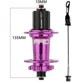 Resim Hassns Pro7 Arka Göbek 36 Delik Mor 