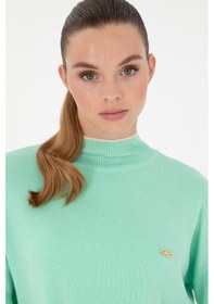 Resim U.S. Polo Assn. Kadın Mint Balıkçı Yaka Kazak 50297069-VR090 