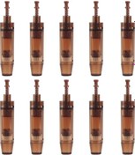 Resim Ximistore9 Uhooma F6s Elektrikli Mikro İğne Kalemi İçin Yer Değiştirilebilir Uçlar - Kahverengi 2 Numara 24 İğne - 10 Adet Paket 