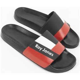 Resim Roy Jones Slide Ortopedik Erkek Yazlık Günlük Rahat Terlik-8300 Siyah 