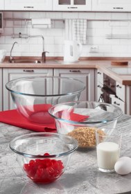 Resim BRF ElivoraSell Paşabahçe BORCAM FIRIN KASE 3000 CC T 1 PENCERELİ KUTU 1203179 